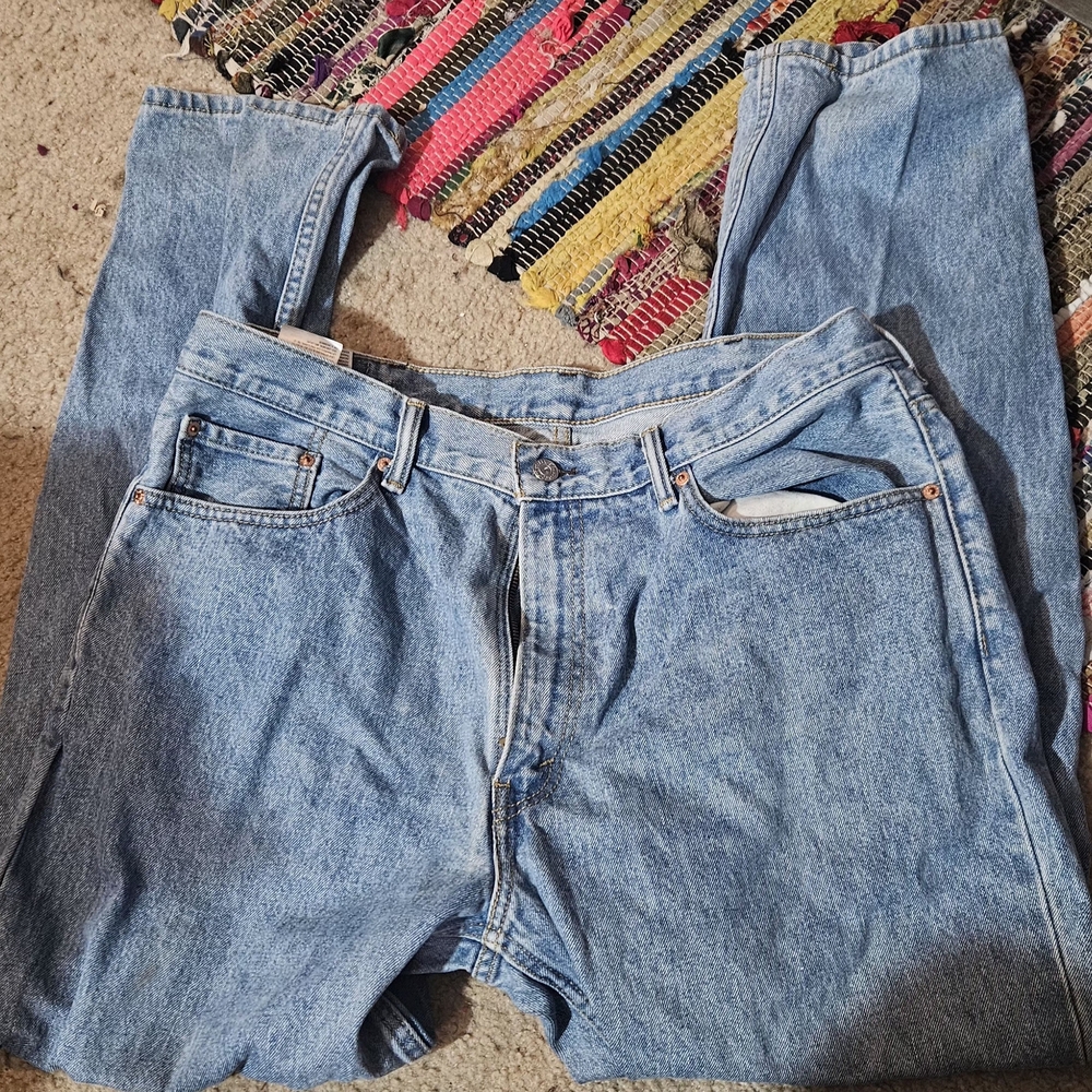 Levi's 550 Red Tag Classic Blue Denim Jeans